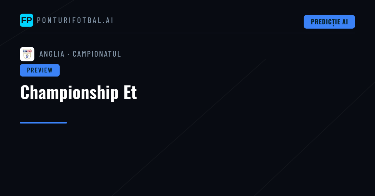 Championship Et