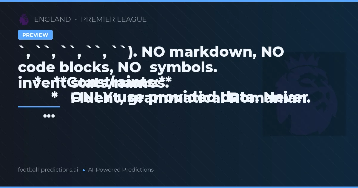 `, ``, ``, ``, ``). NO markdown, NO code blocks, NO  symbols.
    *   **Constraints:**
        *   ONLY use provided data. Never invent stats/names.
        *   Fluent, grammatical Romanian.
      ...