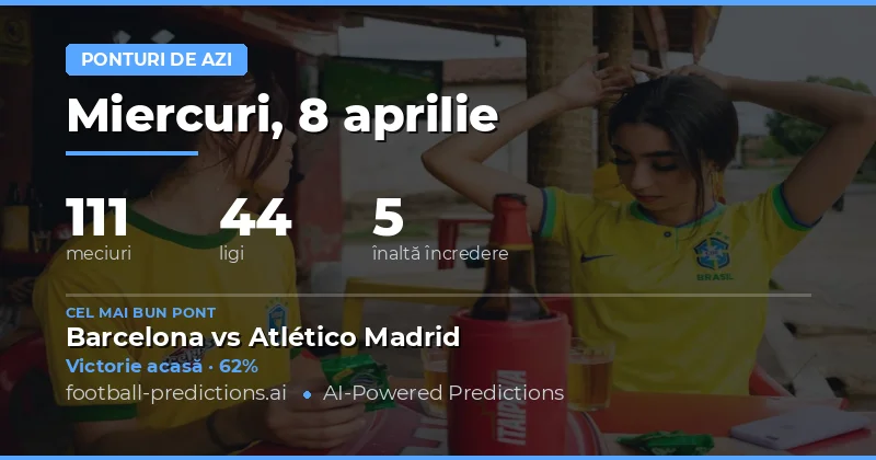 Analiza meciurilor din 8 aprilie 2026