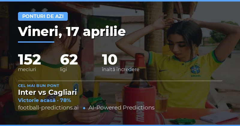 Predicții meciuri de azi: Analiza zilei