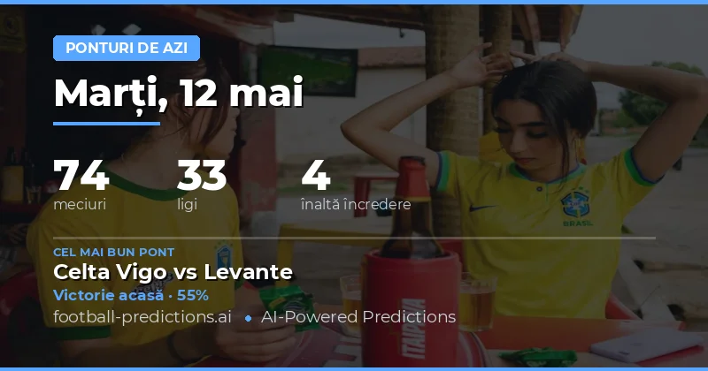 Pregătire pentru Pariurile pe Fotbal din 12 Mai 2026
