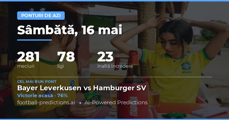 Perspective asupra meciurilor din 16 mai 2026
