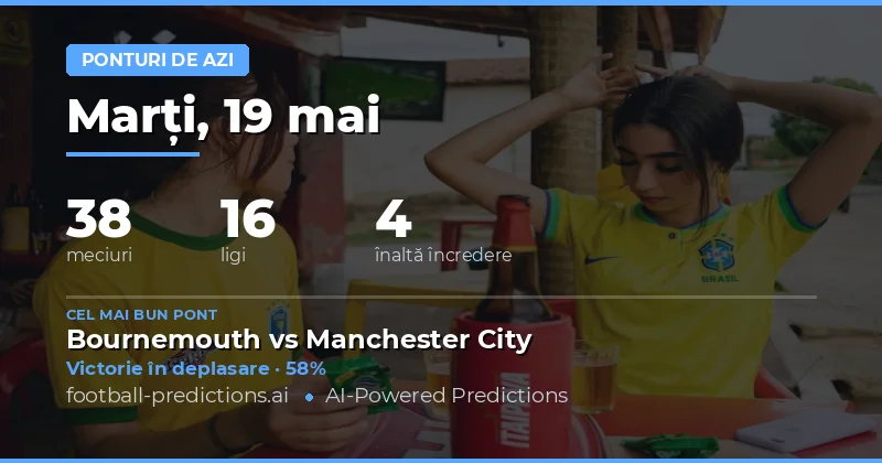 Analiza pieței de pariuri pentru 19 Mai 2026
