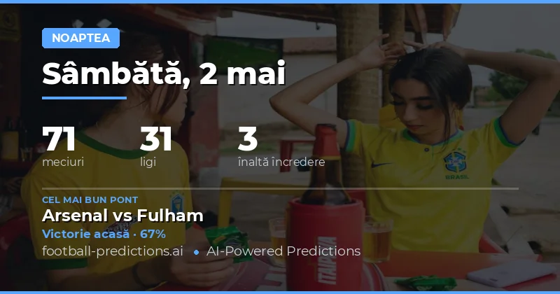 Pregătire pentru maratonul de fotbal din această seară