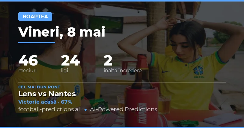 Prezentare Generală a Pieței de Pariuri pentru 8 Mai 2026