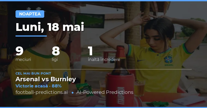 Pregătire pentru seara din 18 Mai 2026