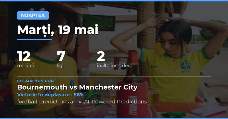 Pregătire pentru Seara de Fotbal din 19 Mai 2026