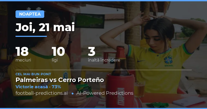 Pregătire pentru Seara de Fotbal din 21 Mai 2026