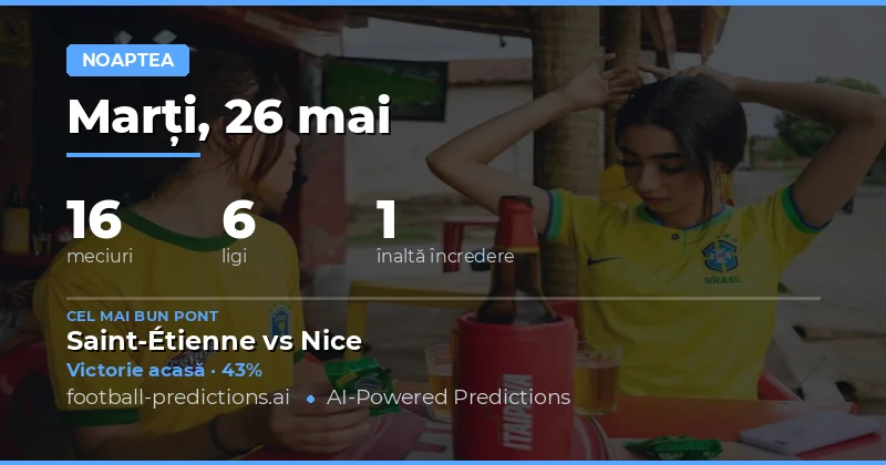 Pregătire pentru Meciurile din 26 Mai 2026