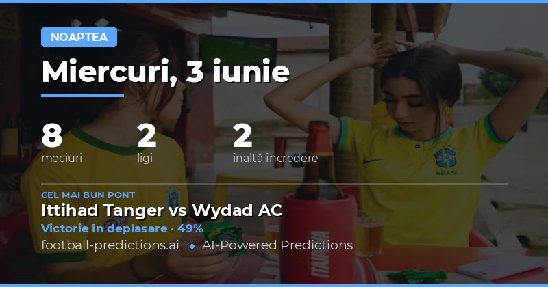 Seră de fotbal intensă miercurea aceasta: 27 de partide analizate