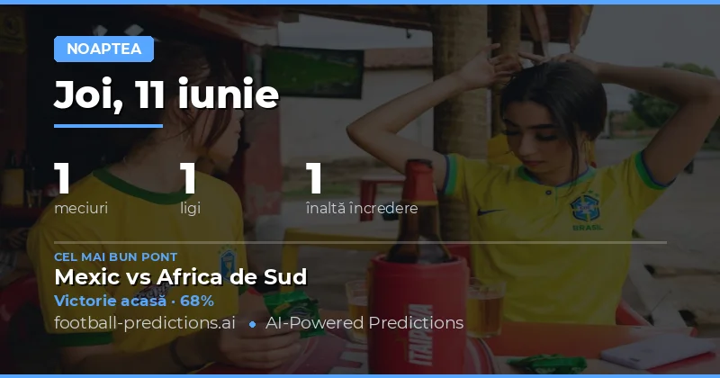 World Cup Joi, 11 Iunie: Ce Spun Datele