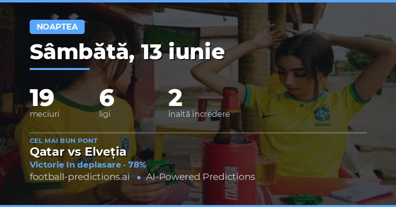 contextul competițiilor din această seară