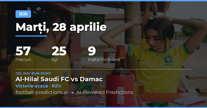 Rezumatul Performanțelor din Ziua de Ieri