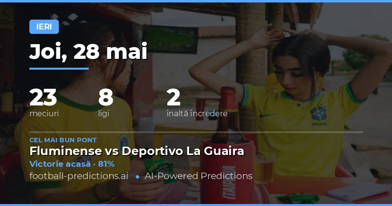 Sinteză Performanță Predicții Fotbal 28 Mai 2026