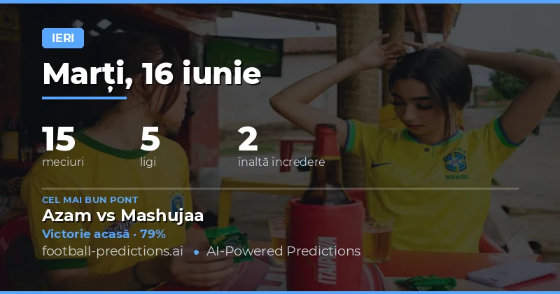 Rezultate mixte pe piețele de pariuri