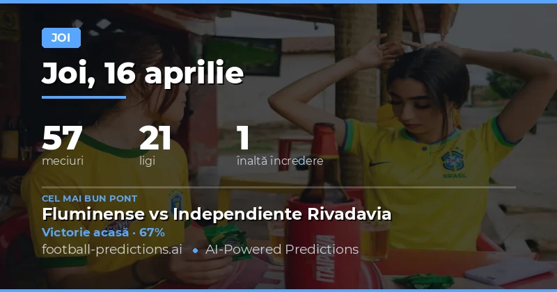 Meciuri de joi: O zi plină de potențial