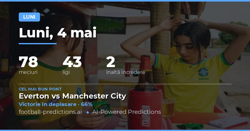 Pregătire pentru Luni cu 78 de Meciuri