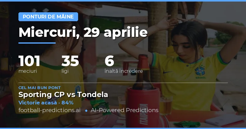 Prezentare Generală a Pieței de Pariuri pentru Mâine