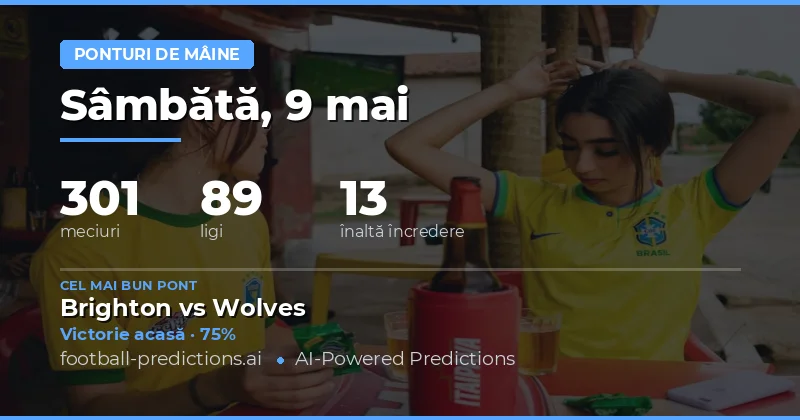 Pregătire pentru o Zi Intensă de Fotbal: 9 Mai 2026