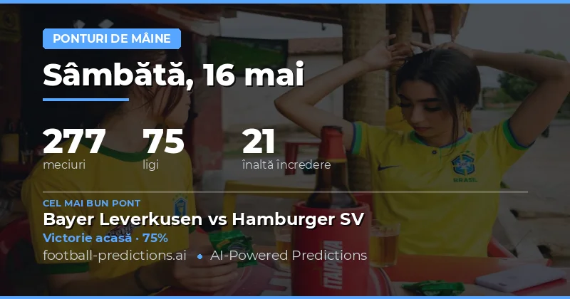 Perspective pe Piața de Pariuri pentru 16 Mai 2026