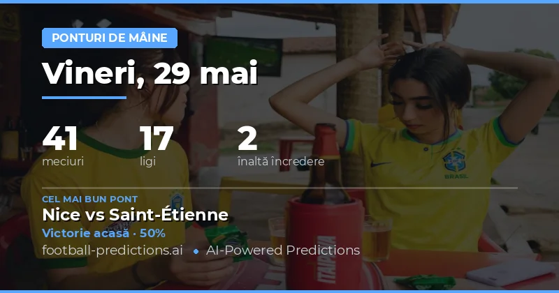 Pregătire pentru Meciurile din 29 Mai 2026