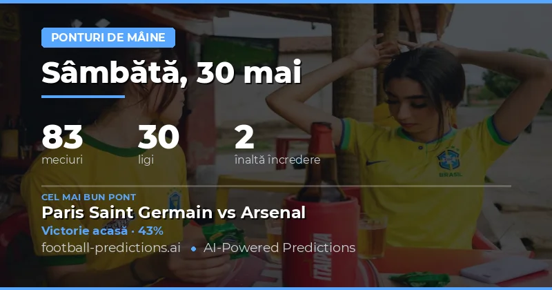 Predicții Fotbal Mâine: O Zi Dominată de Golscuri și Neființe