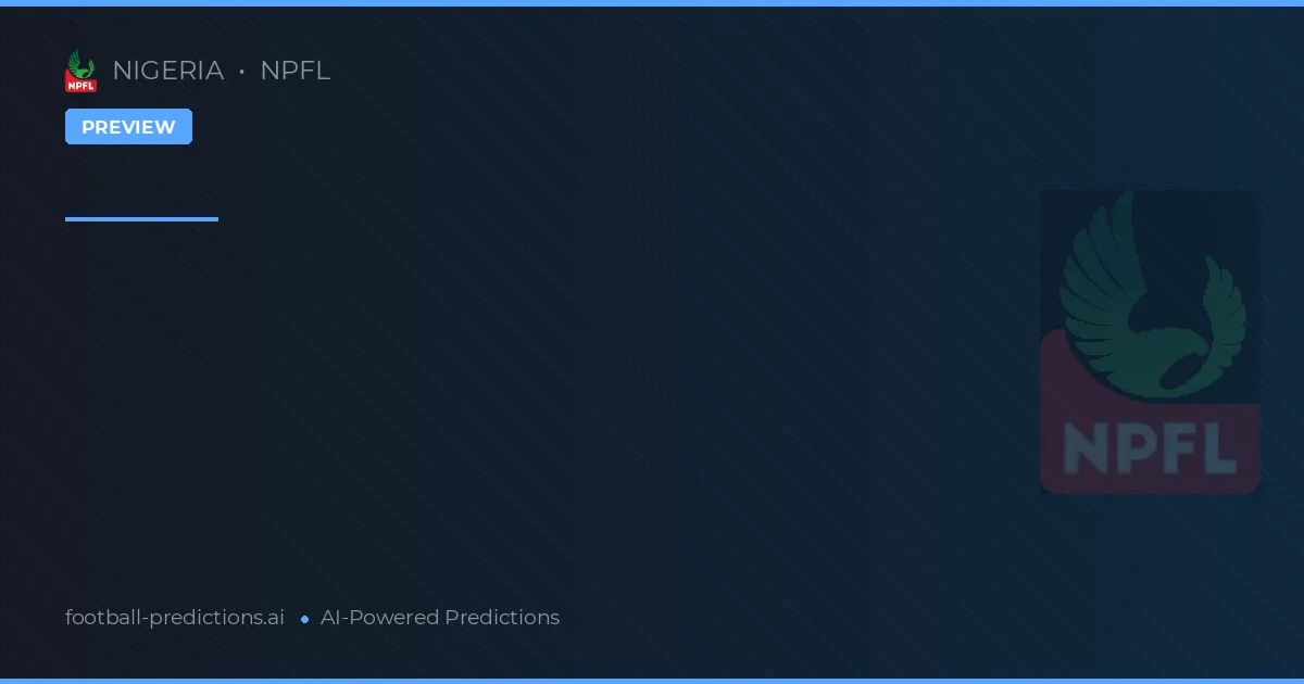 Setarea Spectacolului Pentru NPFL Zilnicul 30