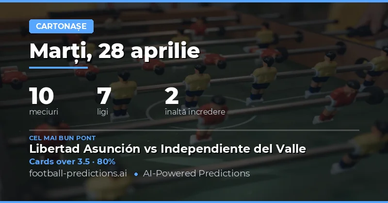 Pregătiri pentru Piața Yellow Cards pe 28 Aprilie 2026