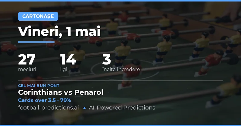 Predicții Detaliate pentru Pariurile pe Cartonașe Galbene