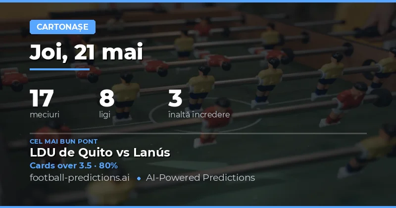 Pregătire pentru Duminica de Fotbal cu Prevederi Strategice pe Cartonașele Galbene
