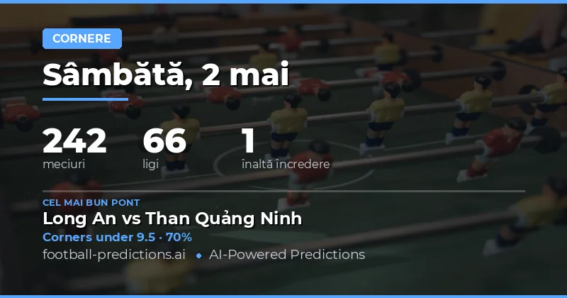 Pregătire pentru Piața de Cornere la 2 Mai 2026