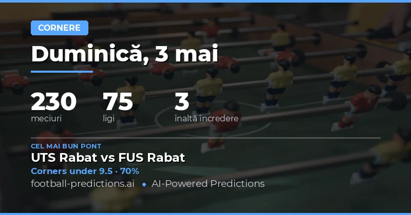 Pregătire pentru Piața de Pariuri pe Cornere