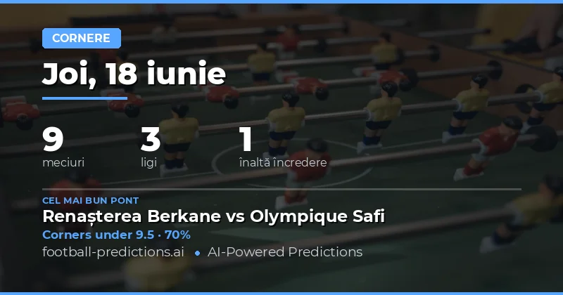 Introducere în Piața Corn​erelor pentru 18 Iunie 2026