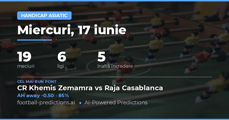 Top AH Picks pentru 17 Iun 2026