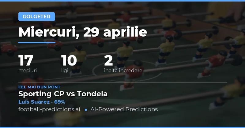 Pregătire pentru sesiunea de pariuri din 29 Aprilie 2026