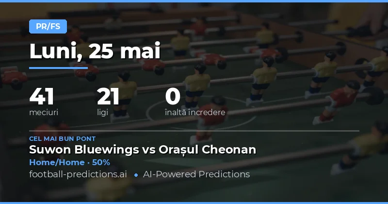 Pariuri Half Time / Full Time: Ghidul tău pentru 25 Mai 2026