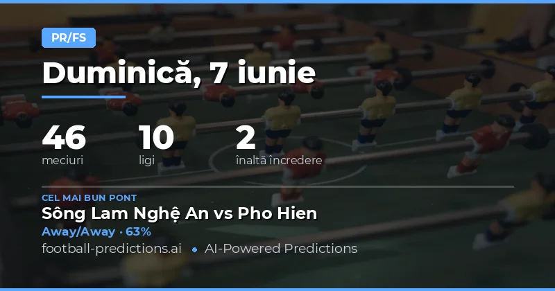 Introducere în Pariurile HT/FT pentru 7 Iunie 2026
