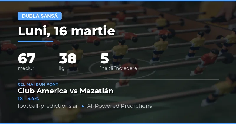 Previziunea tactică pentru pariuri duble