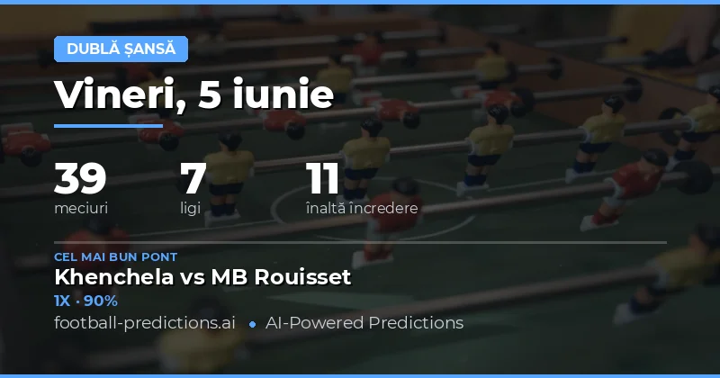 Introducere în Pronosticurile Dublă Șansă