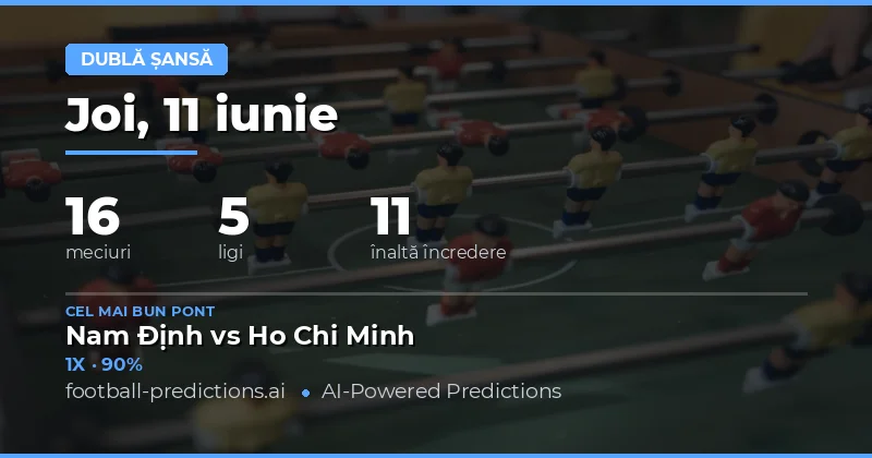 Top DC Picks pentru 11 Iun 2026