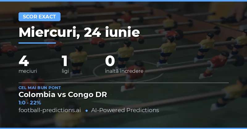 Introducere în Predicțiile CS pentru 24 Iunie 2026