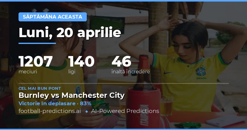 Analiza generală a meciurilor din această săptămână