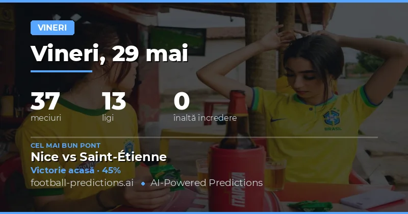 Pregătire pentru Vineria din 29 Mai 2026