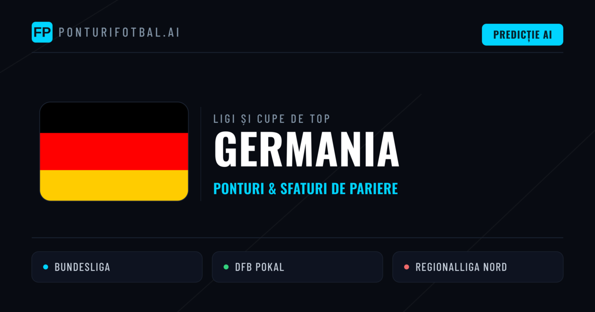 Germania Ponturi și sfaturi de pariuri