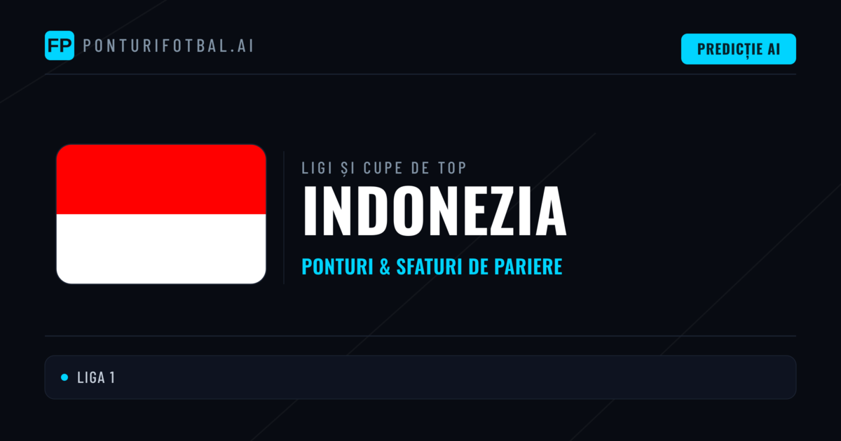 Indonezia Ponturi și sfaturi de pariuri