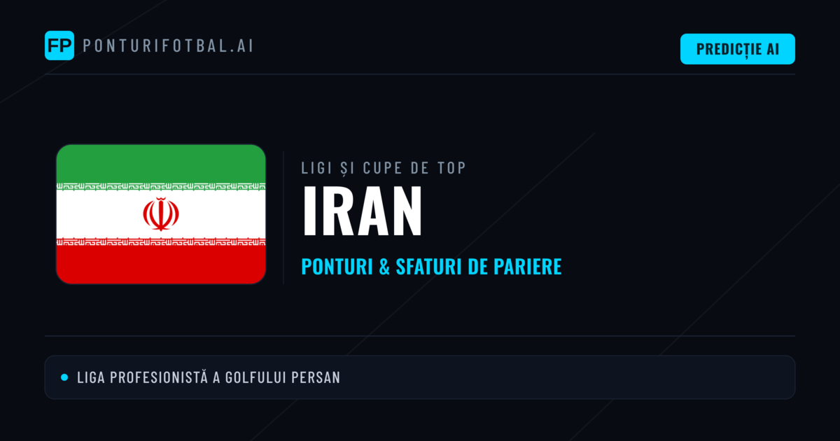Iran Ponturi și sfaturi de pariuri