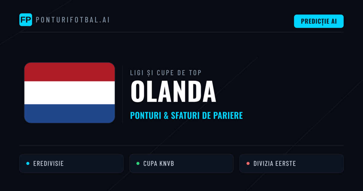 Olanda Ponturi și sfaturi de pariuri