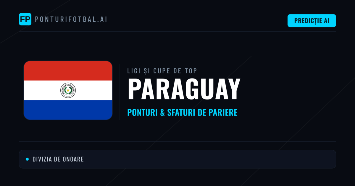 Paraguay Ponturi și sfaturi de pariuri