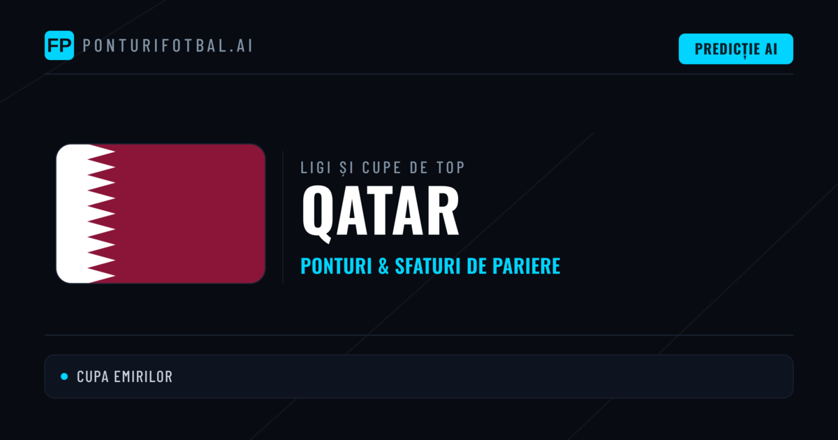 Qatar Ponturi și sfaturi de pariuri