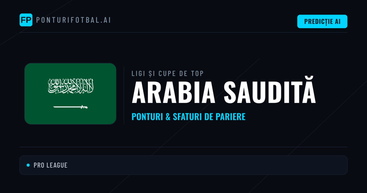 Arabia Saudită Ponturi și sfaturi de pariuri